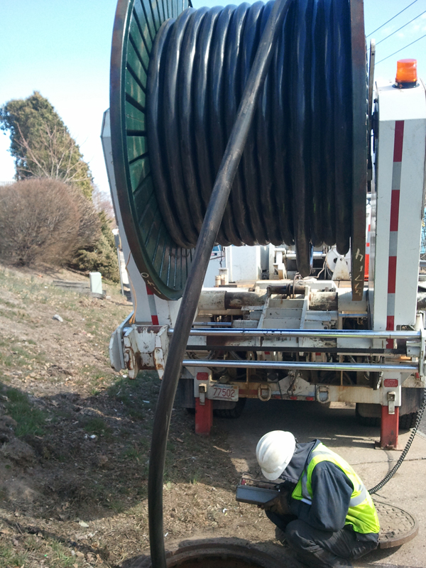 ElecComm Underground high voltage cable installation in Boston, MA